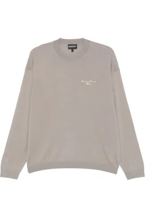 Emporio Armani Sweaters Dove Grey