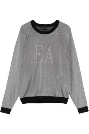 Emporio Armani Sweaters Grey
