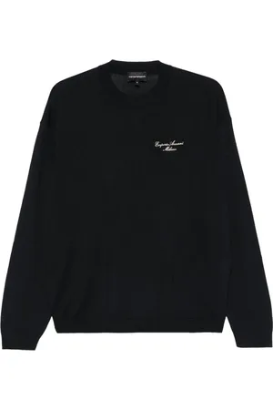 Emporio Armani Sweaters Blue