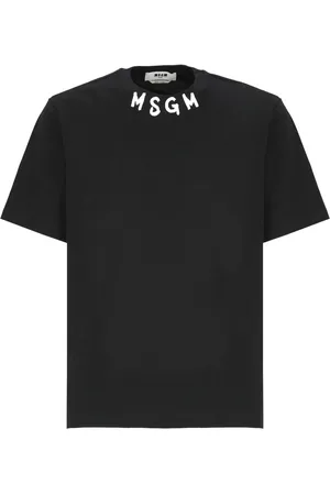 Msgm T-Shirts And Polos Black