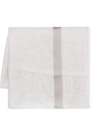 Emporio Armani Scarfs Light Grey