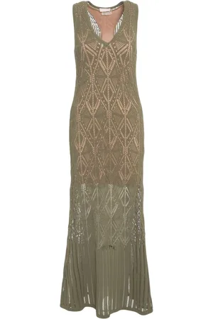 Liu Jo Lace crochet maxi dress