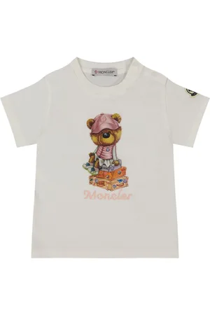 Moncler Baby Meisjes T-Shirt In Wit