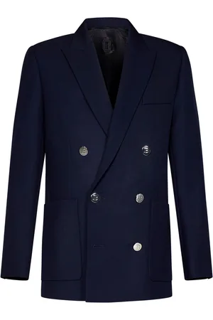 Balmain Jackets Blue