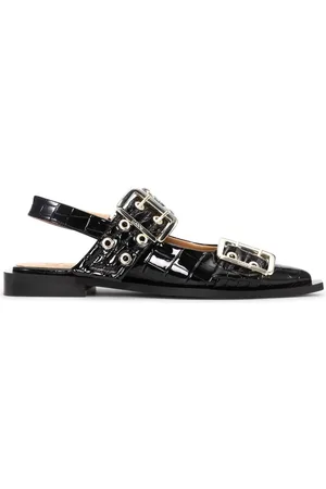 Ganni Flat shoes Black