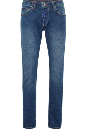 Philipp Plein Jeans Blue Shark