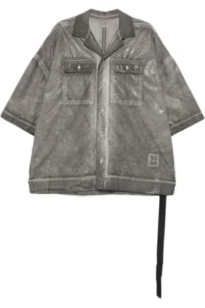 Rick Owens Camicia Magnum Tommy Shirt Darkdust