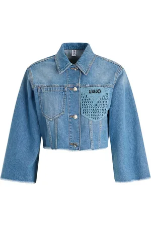 Liu Jo WHITE Coats Blue