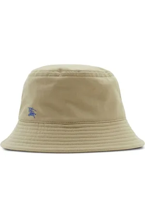 Burberry Khaki green cotton hat