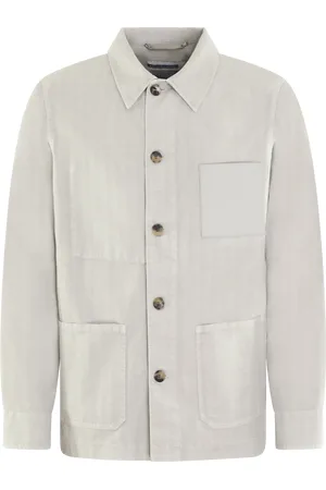 Jacob Cohen Heren Overshirt Light Grijs