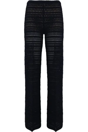 Twin-Set Trousers Blue Night