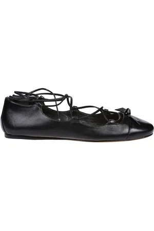 ALEXANDRE BIRMAN Slim Carita Flat Ballerinas Black