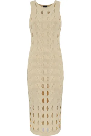 Pinko Dresses Bianco Cigno
