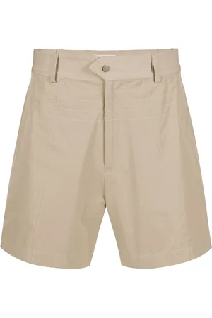 Iceberg Mud-colored regular-fit Bermuda shorts in technical nylon