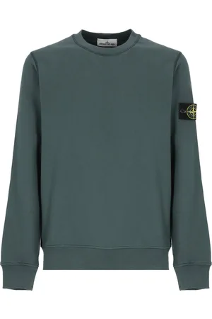 Stone Island Sweaters Green