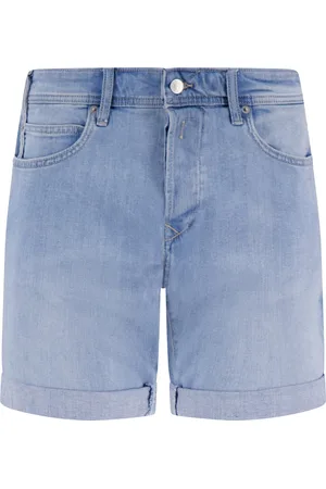 Replay Korte Broek Blauw