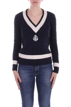 Ralph Lauren Sweaters Navy Avorio