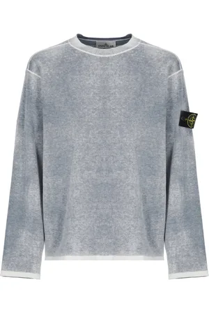 Stone Island Sweaters Blue
