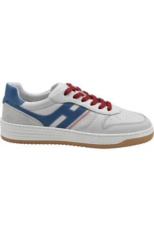Hogan Scarpe Basse Bianco-azzurro