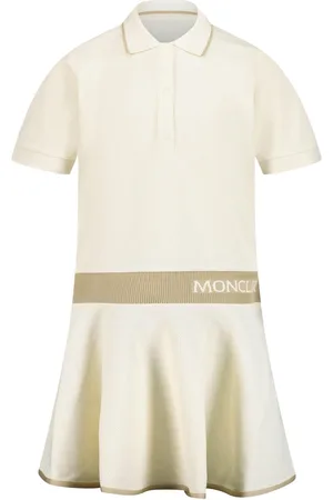 Moncler Kinder Meisjes Jurk In Off White