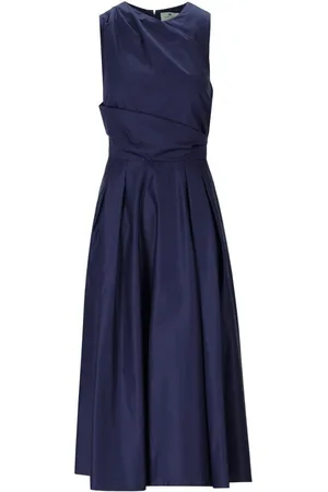 Elisabetta Franchi Oltremare Midi Dress Blue