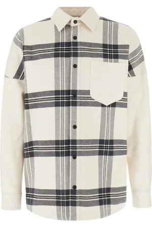 Palm Angels Ivory cotton shirt