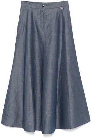 Liu Jo WHITE Skirts Blue