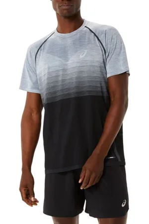 Asics Seamless SS Hardloop T-shirt Heren Performance Black/Carrier Grey M
