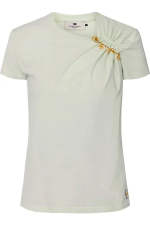 Elisabetta Franchi T-Shirts And Polos Mint Green