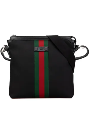 Gucci 2016-2024 Techno Canvas Web Messenger Bag
