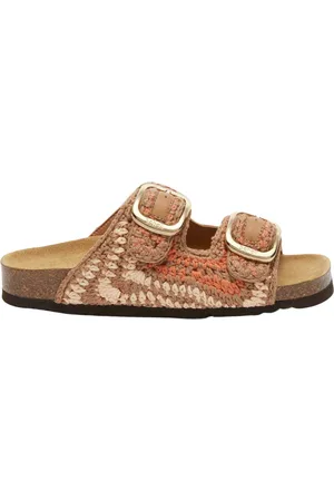 Scholl Footwear Noelle Cro Slippers Bruin F32248