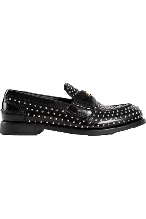 Miu Miu Studded Penny Loafers
