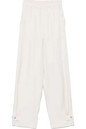 Liu Jo WHITE Trousers Beige