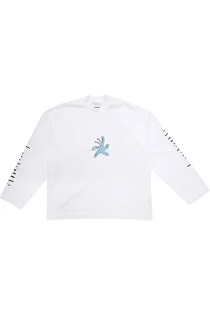 BONSAI Longsleeve Alberello Oversize Fit Bianca