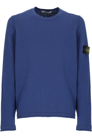 Stone Island Sweaters Blue