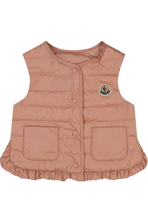 Moncler Portia Baby Meisjes Bodywarmer In Licht Roze