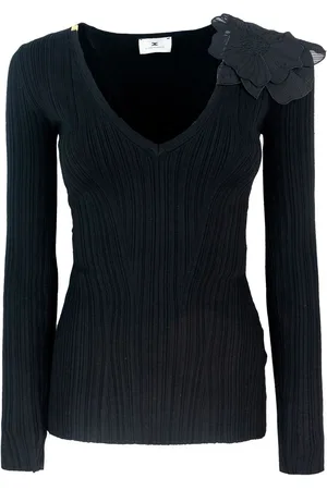 Elisabetta Franchi Sweaters Black