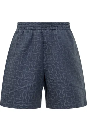 Givenchy Pantaloni Corti Denim Monogram