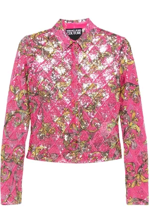 VERSACE Camicie Rosa