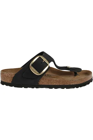Birkenstock Gizeh Big Buckle Sandals Black