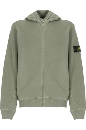 Stone Island Sweaters Green