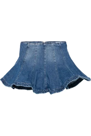 Msgm Skirts Blue