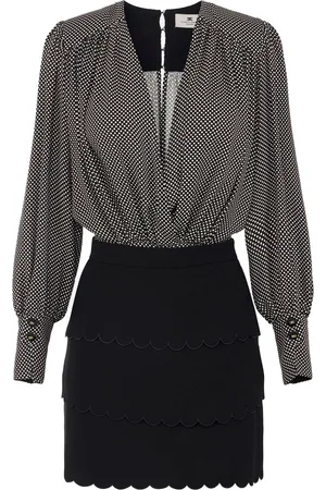 Elisabetta Franchi Jurk zwart bol