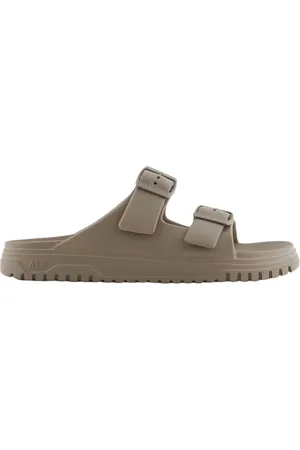 Armani Exchange Sandals Dove Grey