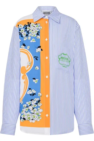Moschino Shirts Clear Blue