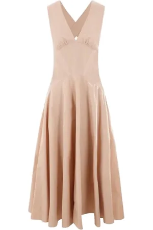 Alaïa Alaia Cotton Midi Dress
