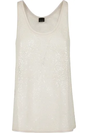 Pinko Waiting Tank Top Nude & Neutrals