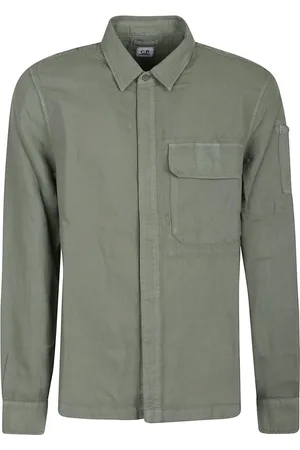 C.P. Company Lens Overshirt Green