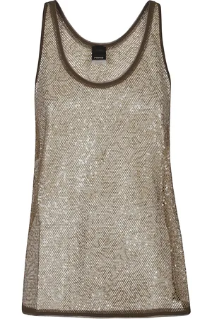 Pinko Waiting Tank Top Green