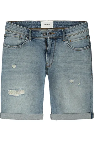 Pure Path The Steve Slim Fit Denim Short